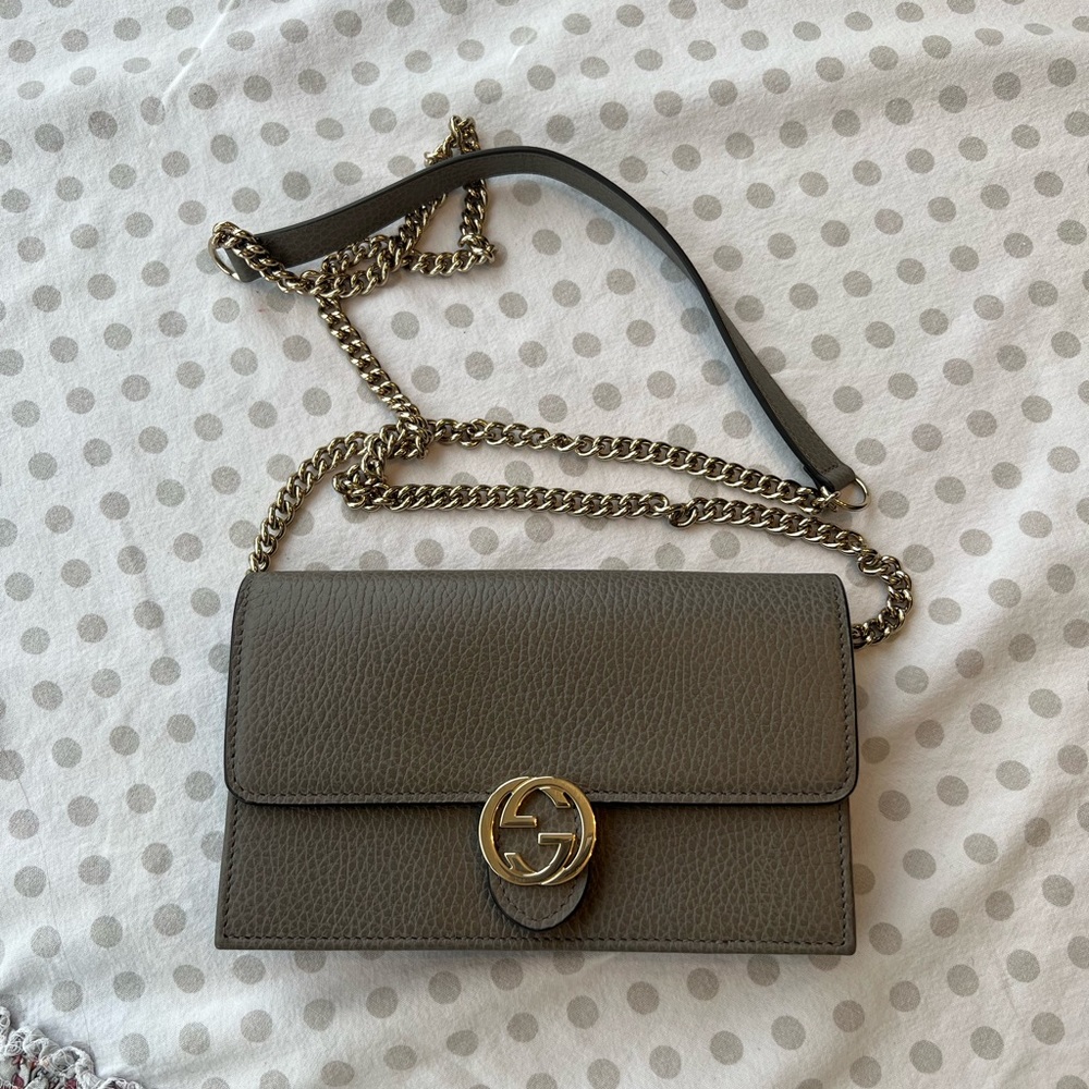 Gucci Grey Crossbody